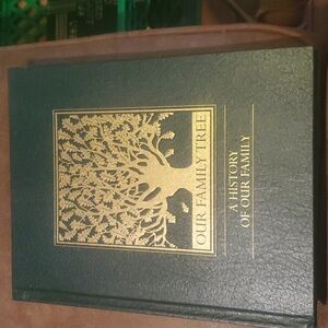 1977 Our Family Tree Hardcover Fillin Book